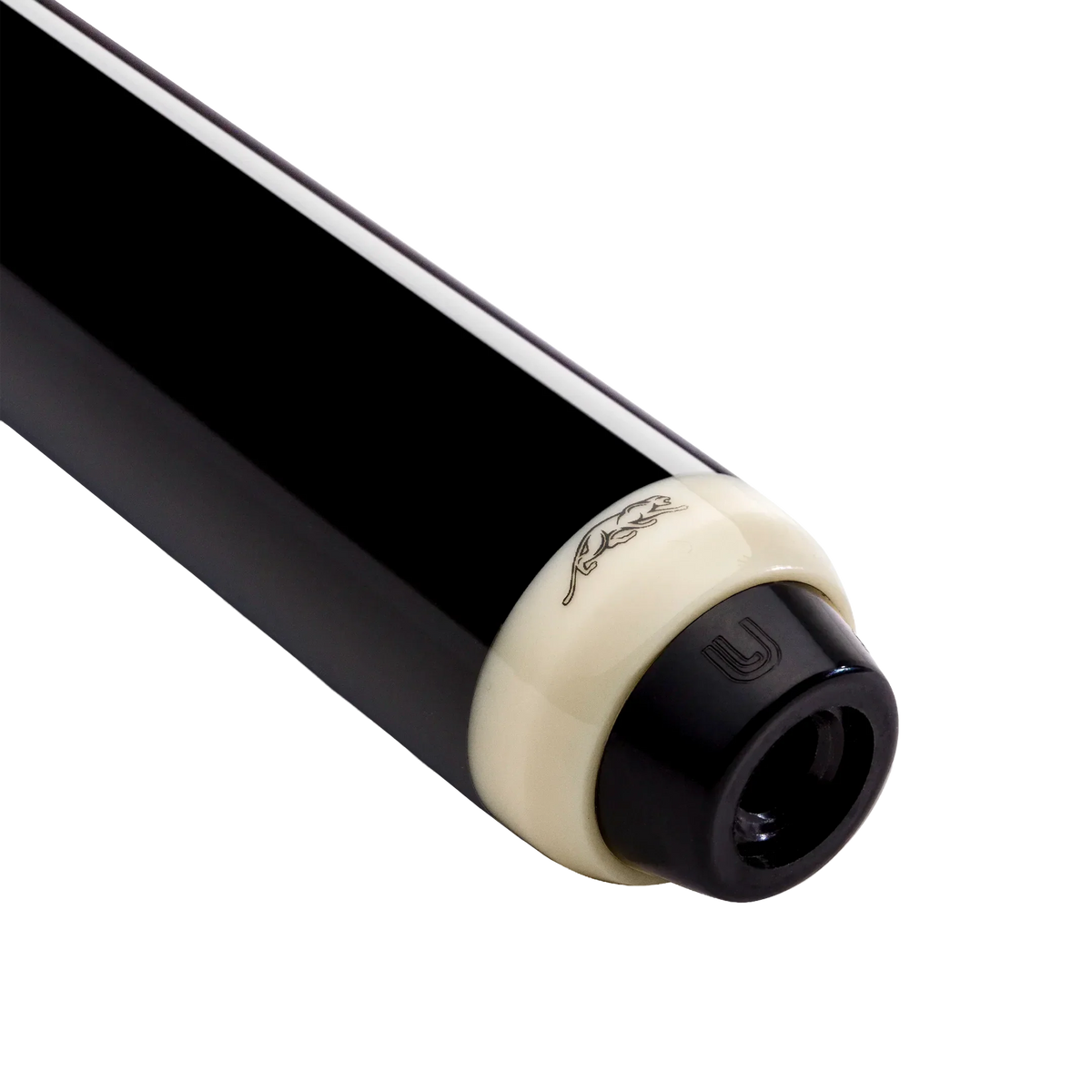 Extension de queue de billard Predator 12" noire QR2 avec talon de caoutchouc  au prix de la 3''