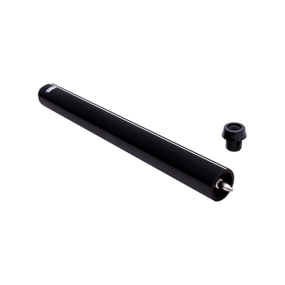 Extension de queue de billard Predator 12" noire QR2 avec talon de caoutchouc  au prix de la 3''