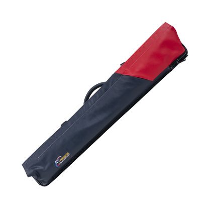 Étui rigide noir et rouge pour queue de billard Predator Urbain - 2 fûts x 4 tiges