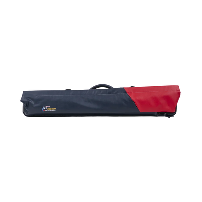Étui rigide noir et rouge pour queue de billard Predator Urbain - 2 fûts x 4 tiges