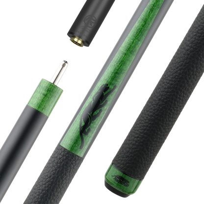 Predator Sport 2 Uni-Loc en érable ondé teinté vert 1 - Manche seulement avec revêtement