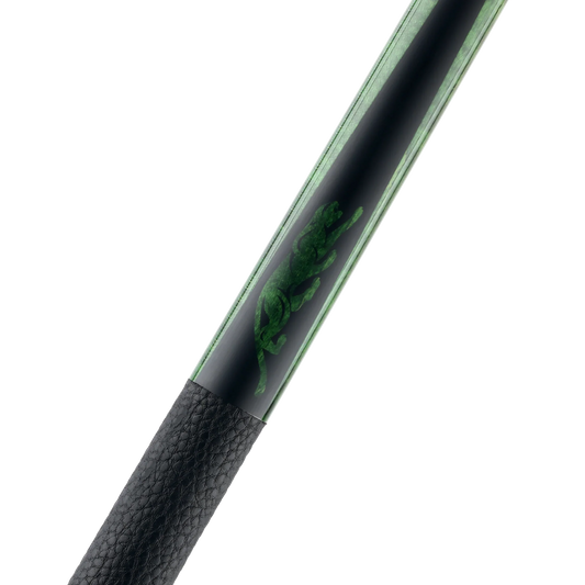 Predator Sport 2 Uni-Loc en érable ondé teinté vert 2 - Manche seulement avec revêtement
