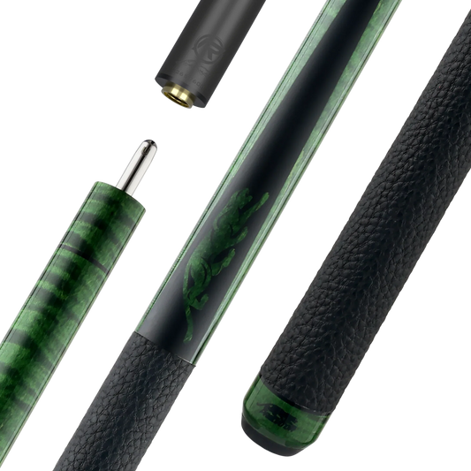 Predator Sport 2 Uni-Loc en érable ondé teinté vert 2 - Manche seulement avec revêtement
