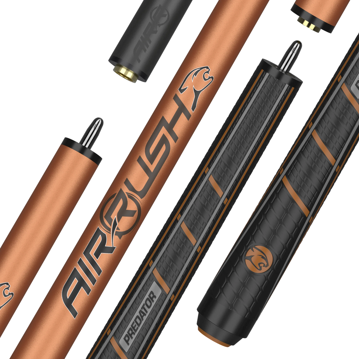 Prédateur Air Rush® Tiger Eye Jump Cue - Sport Wrap
