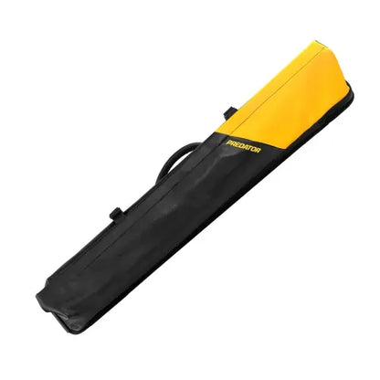 Étui rigide noir et jaune pour queue de billard Predator Urbain - 2 fûts x 4 tiges