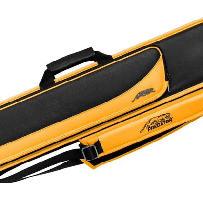 Étui souple pour queue de billard Roadline noir/jaune - 4 fûts x 8 tiges